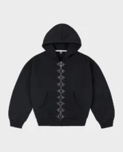 SURVÊTEMENT ZIPPÉ CACTUS NOIR