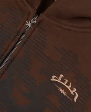 DIVIN by divin Sweat à capuche entièrement zippé Script Star