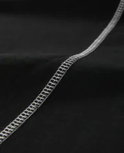 DIVIN BY DIVIN T-shirt contrasté avec logo écusson noir