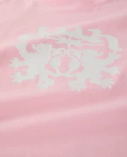T-shirt rose à logo héraldique DIVIN BY DIVIN