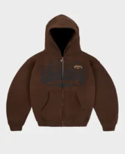 DIVIN by Divin Sweat à capuche entièrement zippé Script Star