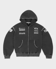 Divin by Divin Sweat à capuche zippé Rally Crew noir