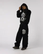 Six StarsSweat à capuche zippé graphique