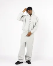 SURVÊTEMENT ZIPPÉ PALM Gris