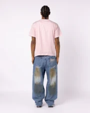 T-shirt rose à logo héraldique DIVIN BY DIVIN