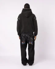 Divin by Divin Sweat à capuche zippé Rally Crew noir