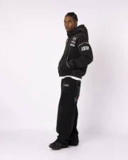 Divin by Divin Sweat à capuche zippé Rally Crew noir