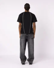 DIVIN BY DIVIN T-shirt contrasté avec logo écusson noir